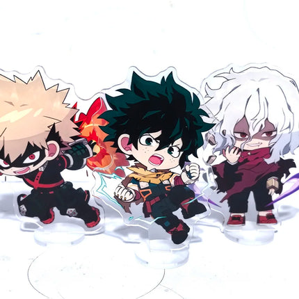 Anime Figure 10CM My Hero Academia Acrylic Stand Deku Might Shigaraki Tomura Model Desk Decor Fans Collection Diy Props Gift