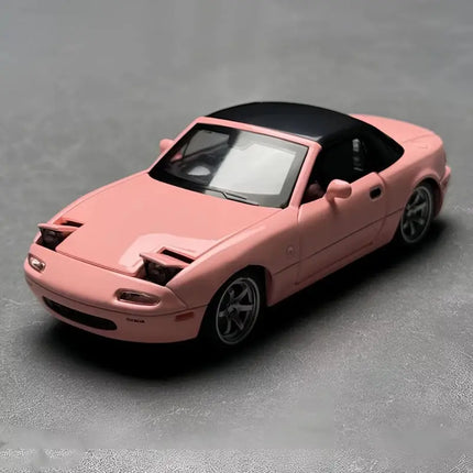 1:36 MAZDA MX-5 Alloy Sports Car Model Diecast Metal Classic Retro Race Car Vehicles Model High Simulation Collection Decoration