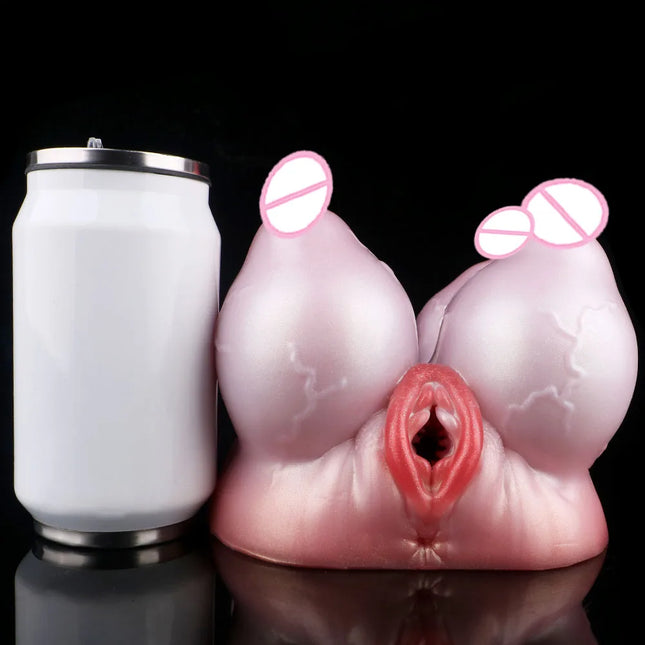 GEEBA Fantasy Big Breasts Men's Masturbator Sex Toys For Men18+ Realistic Vagina Pocket Pussy Men's Onahole Adult Man Stroker