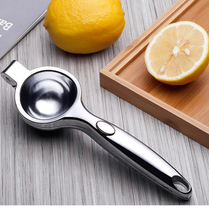 Manual Lemon Squeezer Zinc Alloy Citrus Press Heavy Duty Fruit Juicer for Orange Lime Hand Press Juicing Tool Kitchen Gadget