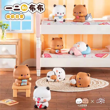 Genuine Yier And Bubu Daily Life Series Blind Box Kawaii Bubu Dudu Figure Desk Decor Ornament Surprise Box Birthday Gift