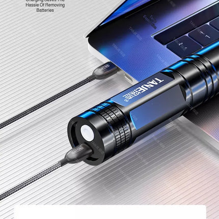 Super Bright Portable LED Mini Flashlight, Long Range Outdoor Torch With Strong Light For Camping Hiking Home Emergency