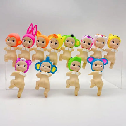 Sonny Angel Looking Back Series Blind box Action Figures Cute Mysterious Surprise Toy Anime Model Doll Child Christmas Gifts