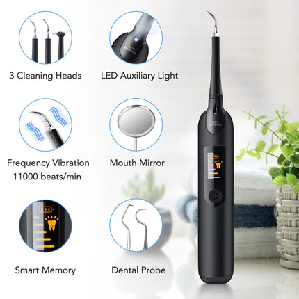Teeth Tartar Remover Electric Sonic Dental Calculus and Plaque Remover With LED Light Teeth Whitening Kit Dental Tools At Home