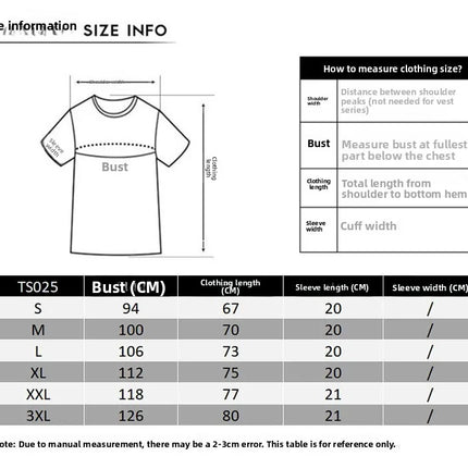 Men's Fitness Sport T-shirt Breathable Slimming Summer Trendy Brand Printed Casual Cotton round Neck Short Sleeve T-shirt