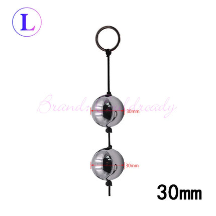 Erotic Weighted Vaginal Ball Chinese Geisha Kegel Exerciser Metal Ben Wa Eggs Anal Beads Adult Toys for Woman Sex Shop