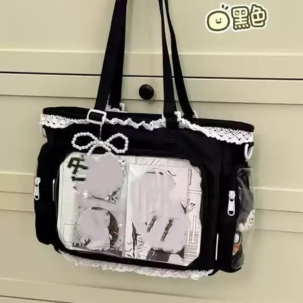 Ballet Girl Large Appetite Itabag Japanese Two-Dimension Single Shoulder Crossbody Bag Gift For Friends Women'S Handbag