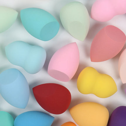 Make-Up Eggs 3-5-10-15-20-30-50 Pack, Color and Shape Random Foundation Beauty Sponge Blend, Liquid, Cream and Powder Flawless,