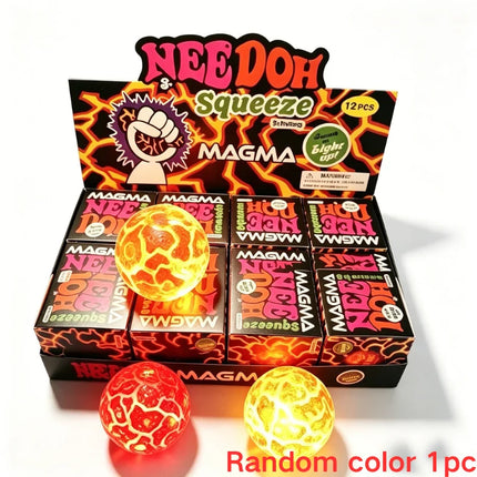 @Schylling Needoh Nice Cube Sensory Nice-Sicle Stress Relief Squishy Cube Anti-Anxiety Squeeze Object For Focus ADHD Population