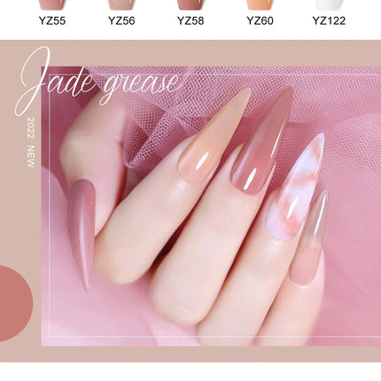 Arte Clavo Glitter Gel Nail 15ml Semi Permanent Soak Off UV Gel Varnish Nail Manicure Top Base Coat Gel Polish Art Decoration