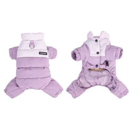 Winter Warm Dog Jacket Waterproof Dog Clothes for Small Medium Dogs Four Legs Chihuahua French Bulldog Jumpsuit Puppy Outfits