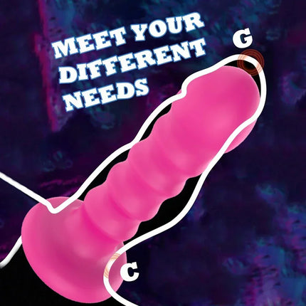 Unisex Dildo Anal Plug Suction Sex Toy Masturbator Anus Vagina Butt Plug Stimulation Massager For Men Women Gay Adult Games Play