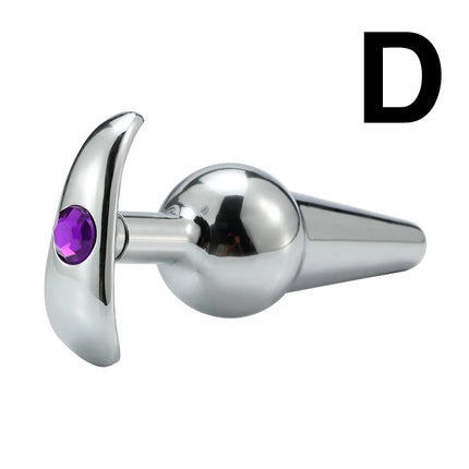 Metal Outside Anal Plugs anal stimulation G-point massage Four to choose from butt plug adult pleasure dildos adult sex toys