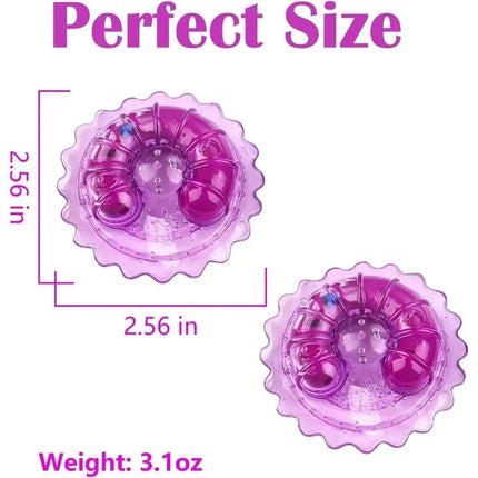 Breast Enlargement Massage Nipple Vibrator Nipple Sticker Nipple Stimulation Enhancer Nipple Sucking Stimulator Female Sex Toys