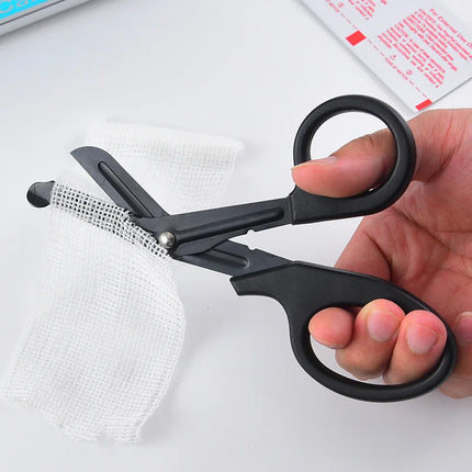 Paramedic Medical Rescue Tools Trauma Gauze Emergency First Aid Scissors Outdoor Utility Wilderness Survival Camp Bandage Care