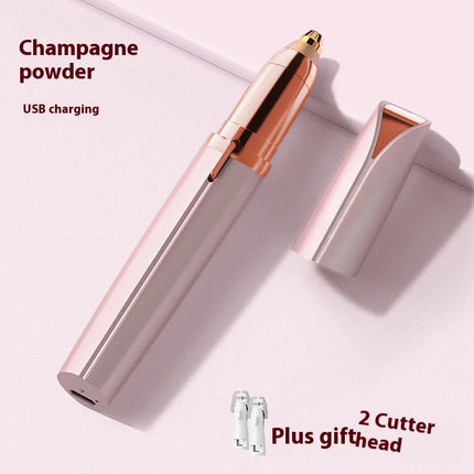 Eyebrow Trimmer for Women, Battery Eyebrow Hair Remover, Painless Electric Razor,Eye Brow and Face Epilator Hair Removal