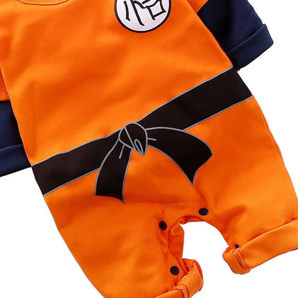 IURNXB Newborn Rompers Long Sleeve Baby Boys Anime Cosplay Costume Jumpsuit Cute Cartoon Infant Outfit Clothes 0-24M