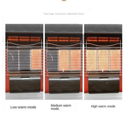 Home Electric Gas Heater Natural Gas Household Commercial Large Area Heating Lpg Umbrella Hot Fan Gas Oven