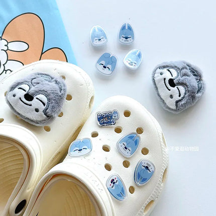 Skzoo Hot Korean Stray Kids Idol Boy Support Fan Cute Cartoon Hole Shoes Shoe Flower Anime Diy Accessories Decoration Xmas Gift