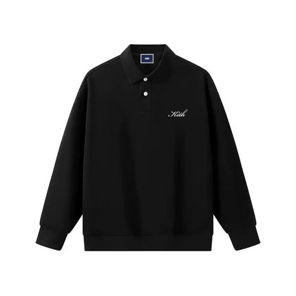Autumn Winter High Quality Sweatshirts Cotton Brand Embroidery logo Casual Hoodie Men Long Sleeve Women Polo Tracksuit Tops