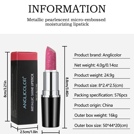 Makeup non-fading non-stick cup lipstick pearlescent moisturizing lipstick pearlescent moisturizing lipstick  COLOR:15