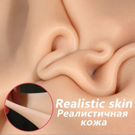 Silicone Bodysuit Artificial Breastplate Sexy Female Tits Fake Boobs Shemale Chest Crossdressing Cosplay Sex Toys For Women Men