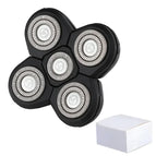 5 Blades Head Black
