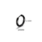 Black Color 14mm / 1PC
