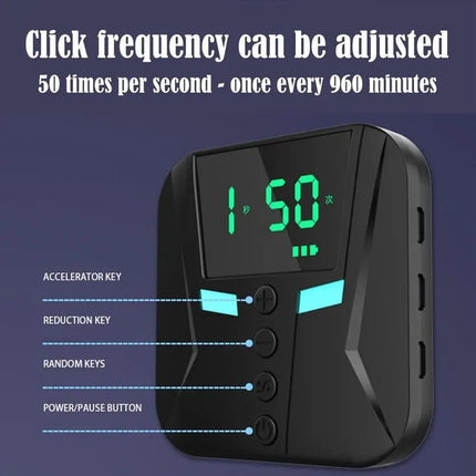 3 Heads Phone Screen Clicker Live Broadcast Fast Praise Automatic Grabber Clicking 50 Instant Points Per Second Auto Clicker