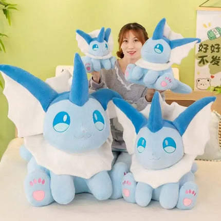 Pokemon Plush Pikachu Kawaii Vaporeon Plushie Eevee Doll Sylveon Glaceon Sprigatito Toy Gengar Eevee Pillow Xmas Birthday Gift