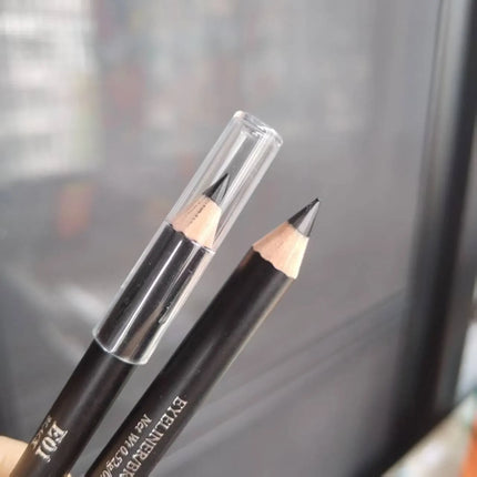 Professional Multi-Function Wooden Makeup Pencil Waterproof For Eyebrows & Eyeliner  All-in-One Precision Tip Long Wear Cosmetic