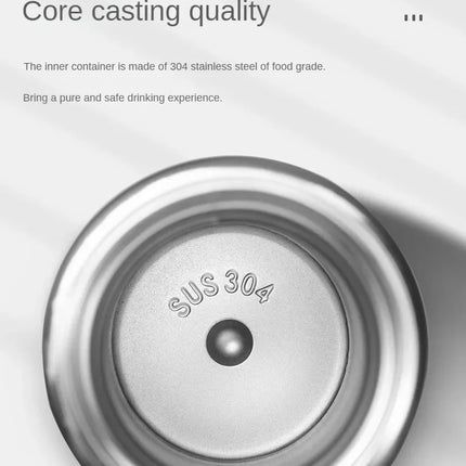 500ml Stainless Steel Thermos Bottle with Digital Temperature Display LED Intelligent Temperature Measurement Cup Vacuum Flask
