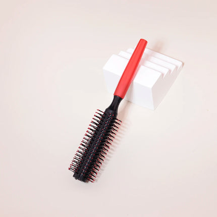 Professional cylindrical curling comb, anti slip handle, hair salon tool suitable for curling hair, special for real hair wigs