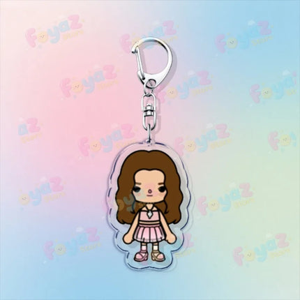 Cool K-pop Katseye Keychain Accessories Bag Charms Cute MANON ‌SOPHIA Womens ‌DANIELA Gamer Keyrings Jewelry Fans Freinds Gift