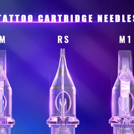 10pcs Tattoo Cartridge Needles Disposable Needles Rl Rs Rm M1 Series For Tattoo Machine For Eyebrow Eyeliner Permanent Makeup