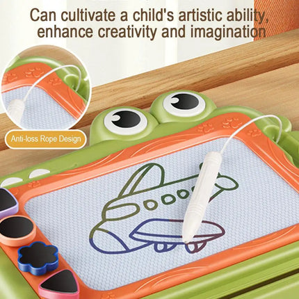 Kids Magnetic Drawing Board Baby Puzzle Magnetic Writing Board Toy Graffiti Drawing Art Board Montessori Educational Toy