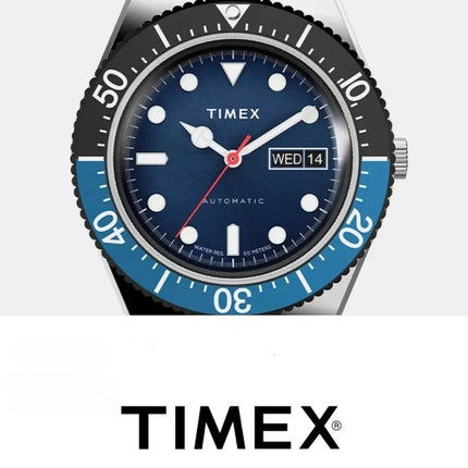 TIMEX Automatic Brand Men's Watch Luxury Leisure Multifunction Watches for Men Calendar Steel Strip Wristwatch