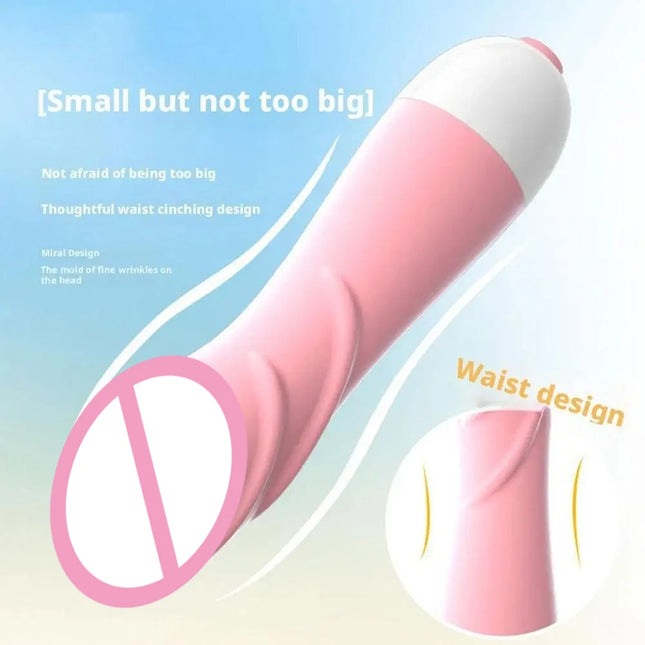 2025 Pink Mini Bullet Vibrator - Battery Charging Personal Massager for Women, Nipple/G-Spot/Clitoris Stimulator Adult Sex Toy