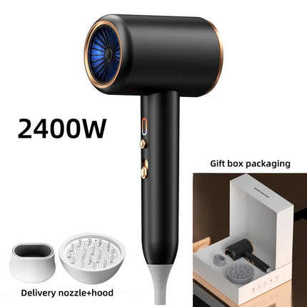 2025  High-Speed Electric Turbine Airflow, Low Noise, Constant Temperature, And Fast Drying Household Hair Salon Hair Dryer