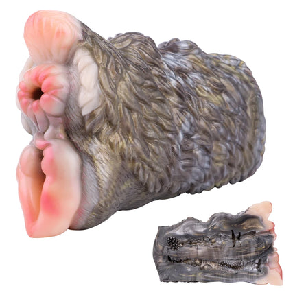 NNSX Lifelike Tiger Butt Soft Silicone Male Masturbator Pocket Pussy Onahole Artificial Vagina Stroker Sex Toys For Men 18+