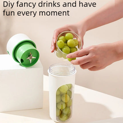 400ml Large Capacity USB Electric Juicer Cup Portable Hand Shake Wireless Juice Blender