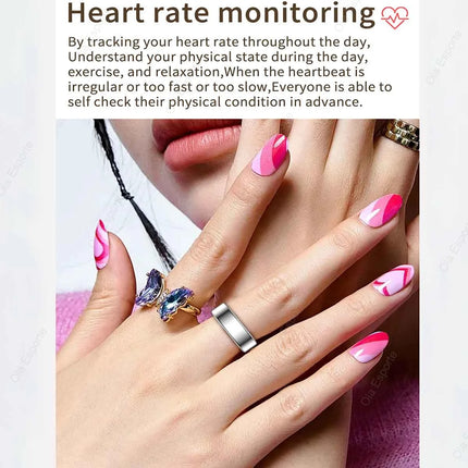 New Smart Ring 2026 All Day Heart Rate Monitor Sleep Monitor Smartring Take Photoes Health ring Multiple Sports Waterproof Rings