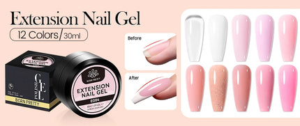 BORN PRETTY 10ml Auroras Glitter Cat Magnetic Gel Nail Polish Jelly Glass Bead Semi Permanent Soak Off UV LED Varnish Manicure