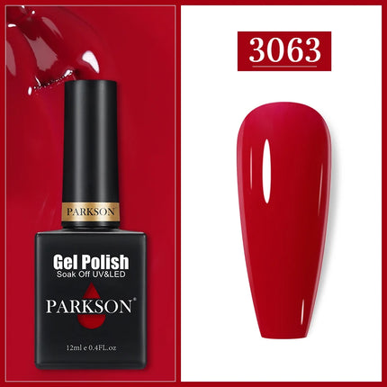 Parkson 12ML Nail Gel Polish HEMA TPO FREE Full Coverage 279 Color Gel Pigment Professional Nail Art Long Lasting Gel Varnish