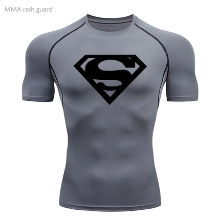 Men's Compression Sports T-Shirt - Quick-Dry Fitness
