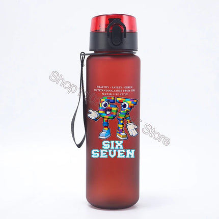 Steal A Brainrot Water Bottles 67 Six Seven Cartoon Printed Water Cup Kids Boys Sports Water Bottles Children Christmas Gifts