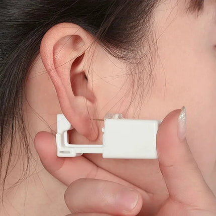 Safety Ear Piercer Gun Kit Women Men Disposable No Inflammation Ear Piercing Device Simple Daily Fashion Jewelry Piercing Tool