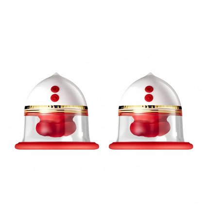 Portable Nipple Licking Sucking Vibrator Female Breast Massager Clitoral Bite Vibrating Sex Toy for Female Masturbation