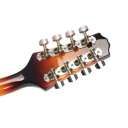 IRIN Mandolin Guitar Basswood 8 Strings Acoustic Mandolin A Style Mandolin With Bag Capo Picks Cloth Guitar Parts & Accessories