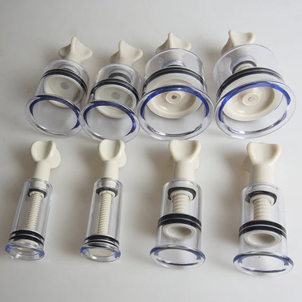 2PCS Bdsm Pussy  Clit Nipple Sucker Pump Suction Vacuum,,Breast Bondage,Sex Toys for Couples,Adult Games